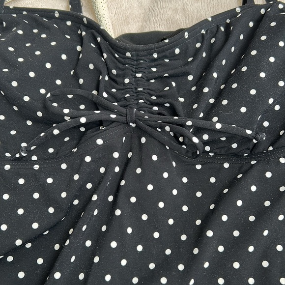 Polka dot tankini top - Picture 8 of 10